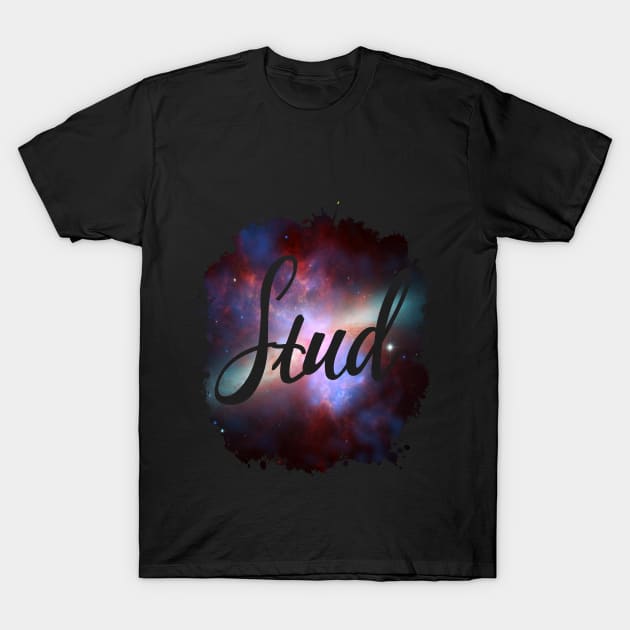 Stud Funny 80's Design T-Shirt by solsateez